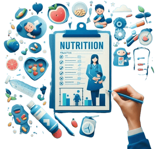 Imagem de nutrição pedíatrica